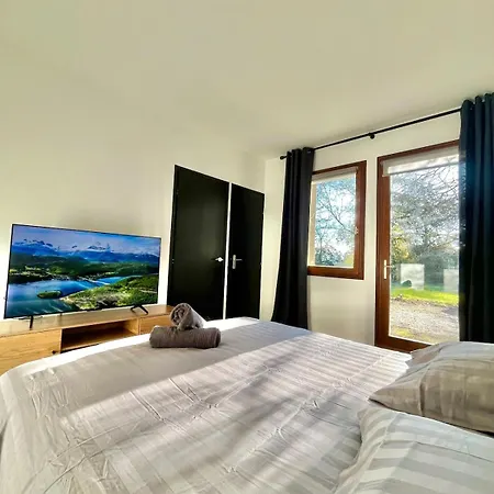 Maison La Clairière - Jardin Et Parking - 10 Pers - 4 - 15 Min De Lyon Hébergement de vacances